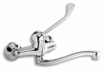Dřezová baterie 150 mm lékařská páka Metalia 55 chrom