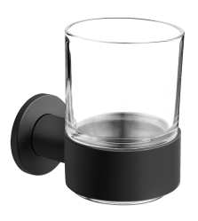 Držák kartáčků SMILE, černá