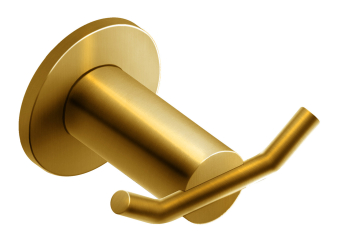 Dvojháček SMILE, kartáčované zlato