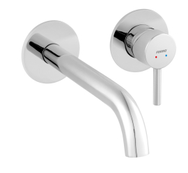 Umyvadlová nástěnná podomítková baterie Ciriculus, chrom