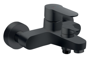 Vanová baterie bez příslušenství 150 mm Nostris, černá