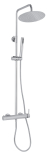 Sprchový set + sprchová baterie Ciriculus, chrom