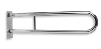 Úchyt dvojitý sklopný 852mm kartáčovaná nerez