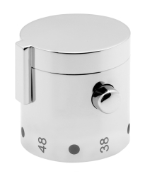 Rukojeť termostatu pro ter. baterie TITANIA Pure, Metalia 54