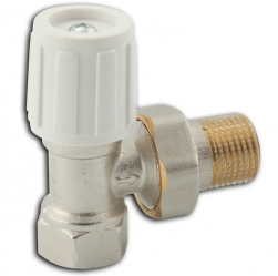 Radiatorový ventil rohový 1/2
