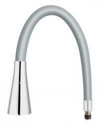 Elastické rameno k baterii 70720, stříbrošedá-chrom