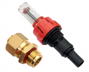 Průtokoměr plast + sedlo (sada C7new)
