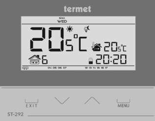 Pokojový termostat ST292V3